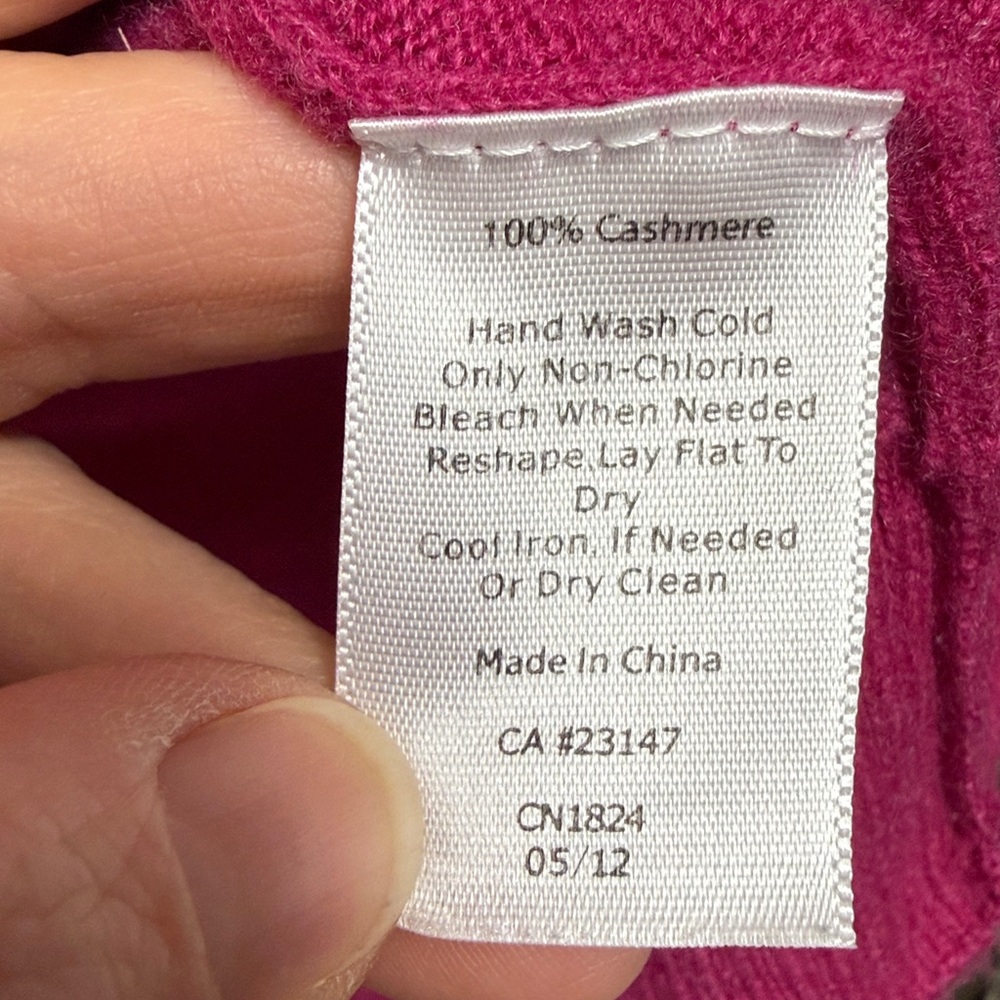 Talbots Cashmere Aubrey Sweater View 3